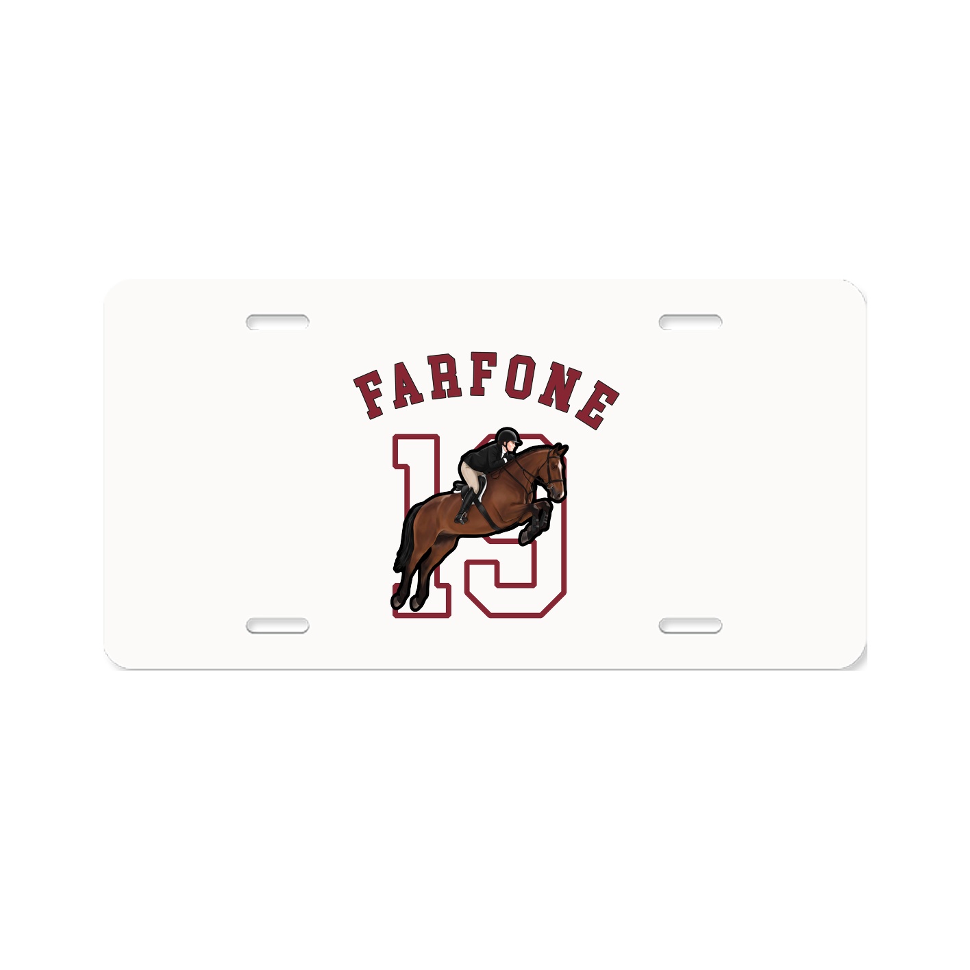 License Plate — Shirsey Arch in Classic