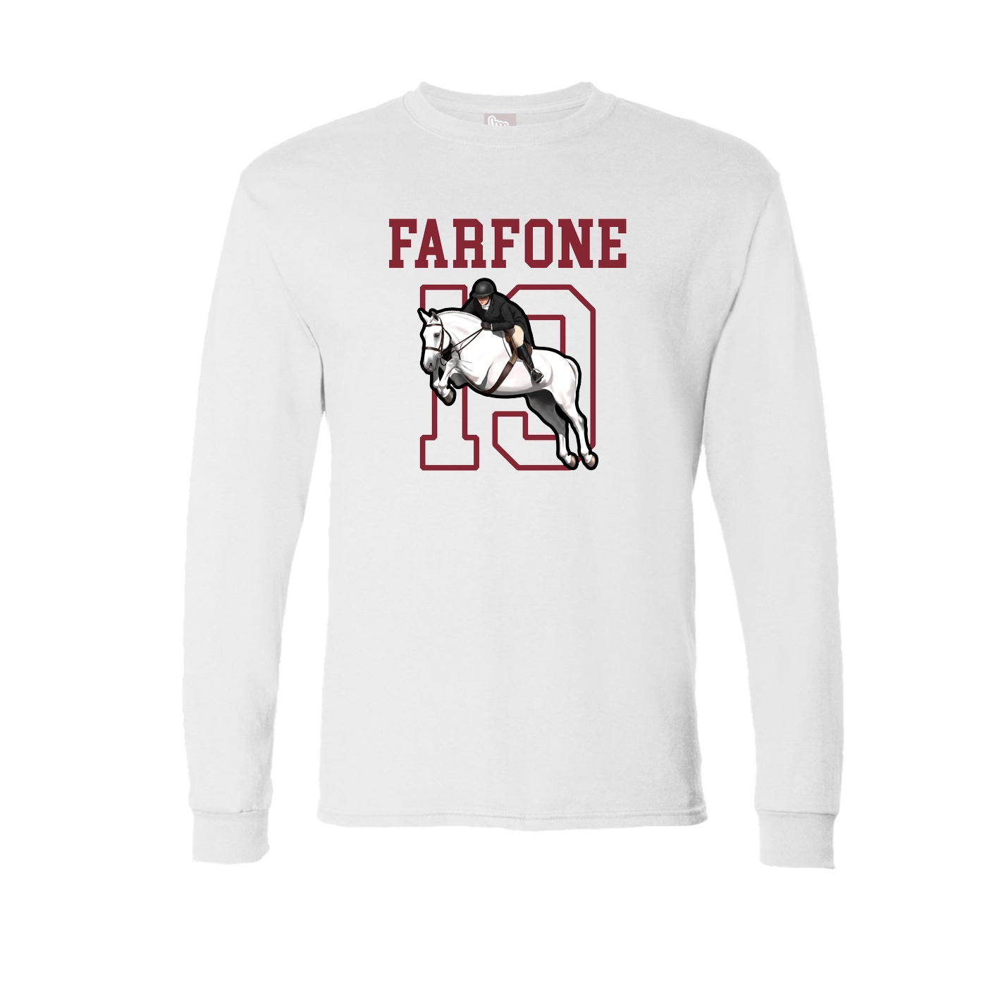 Long Sleeve Tee — Shirsey in White