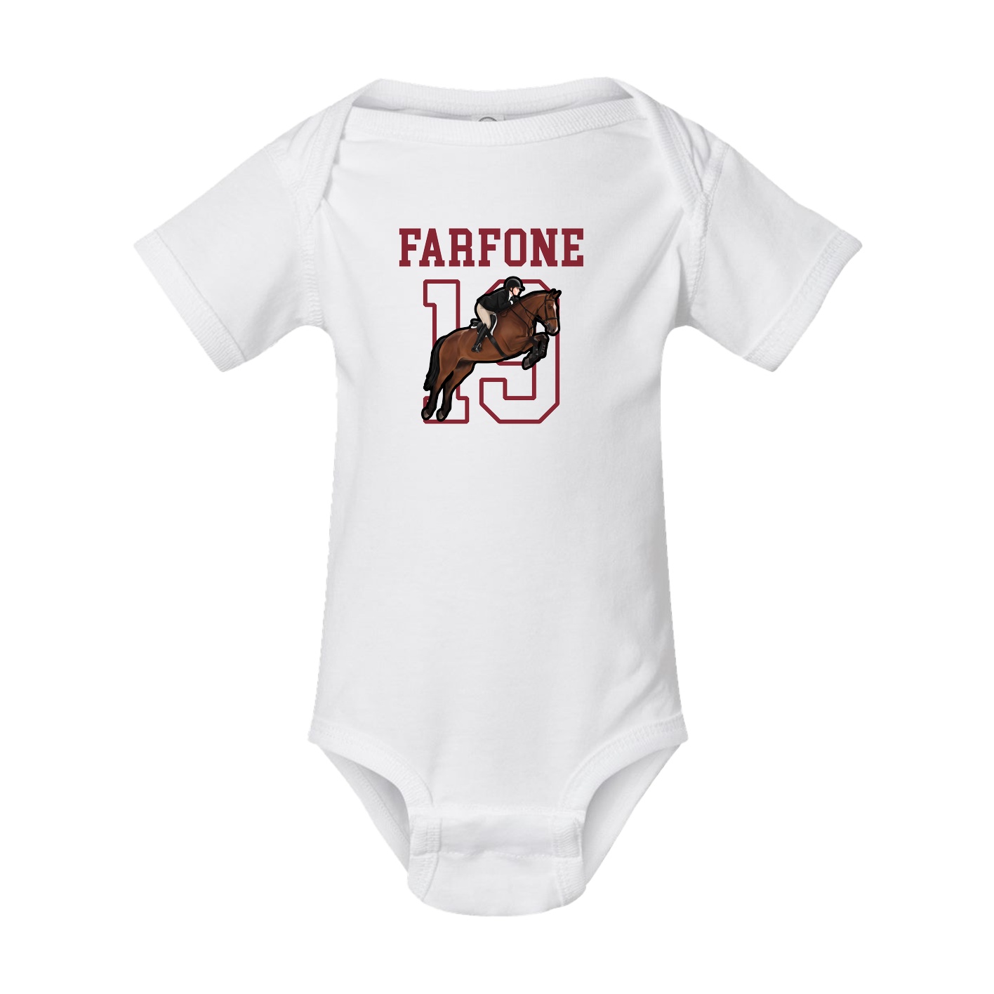 Baby Onesie — Shirsey in White