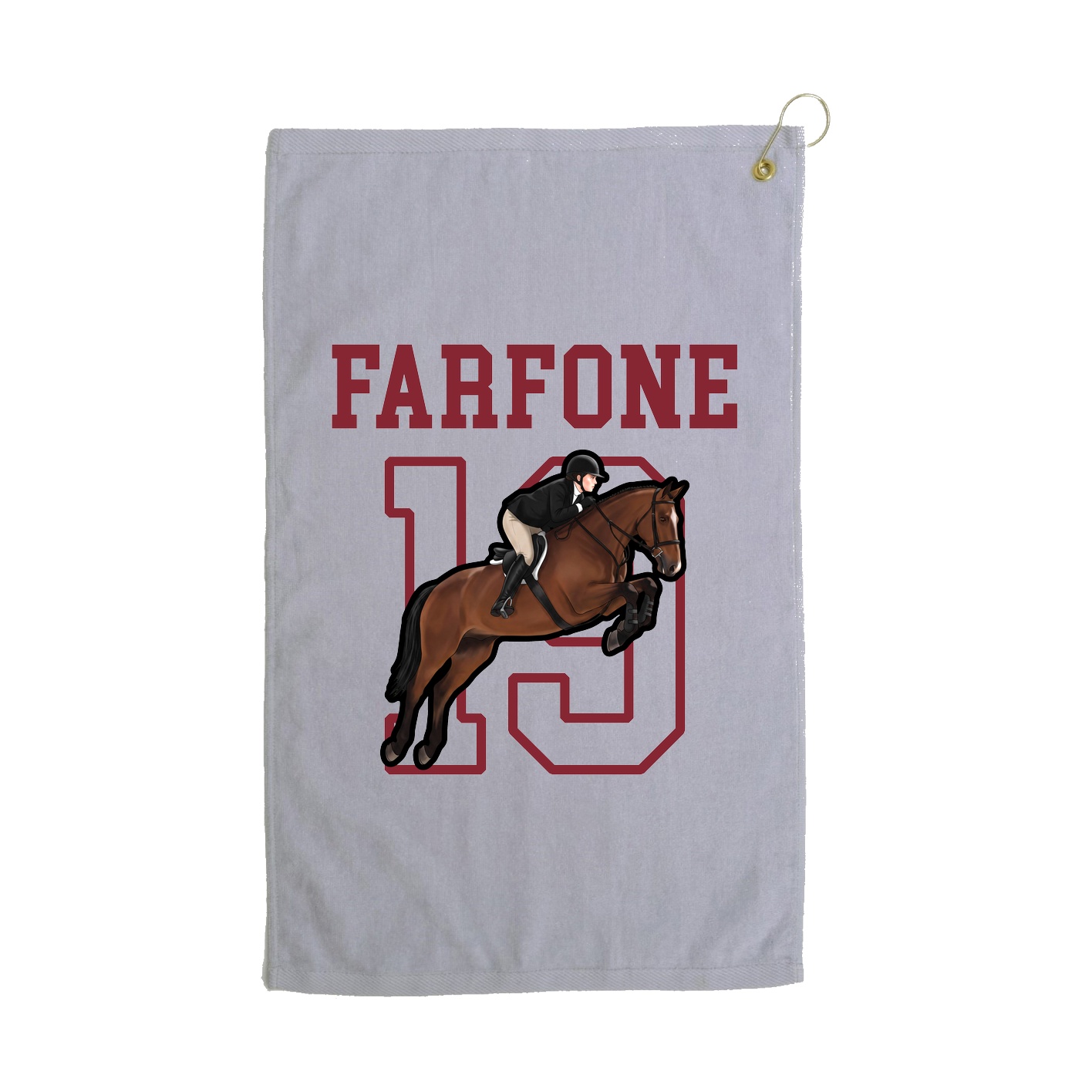 Golf Towel — Shirsey in Grey