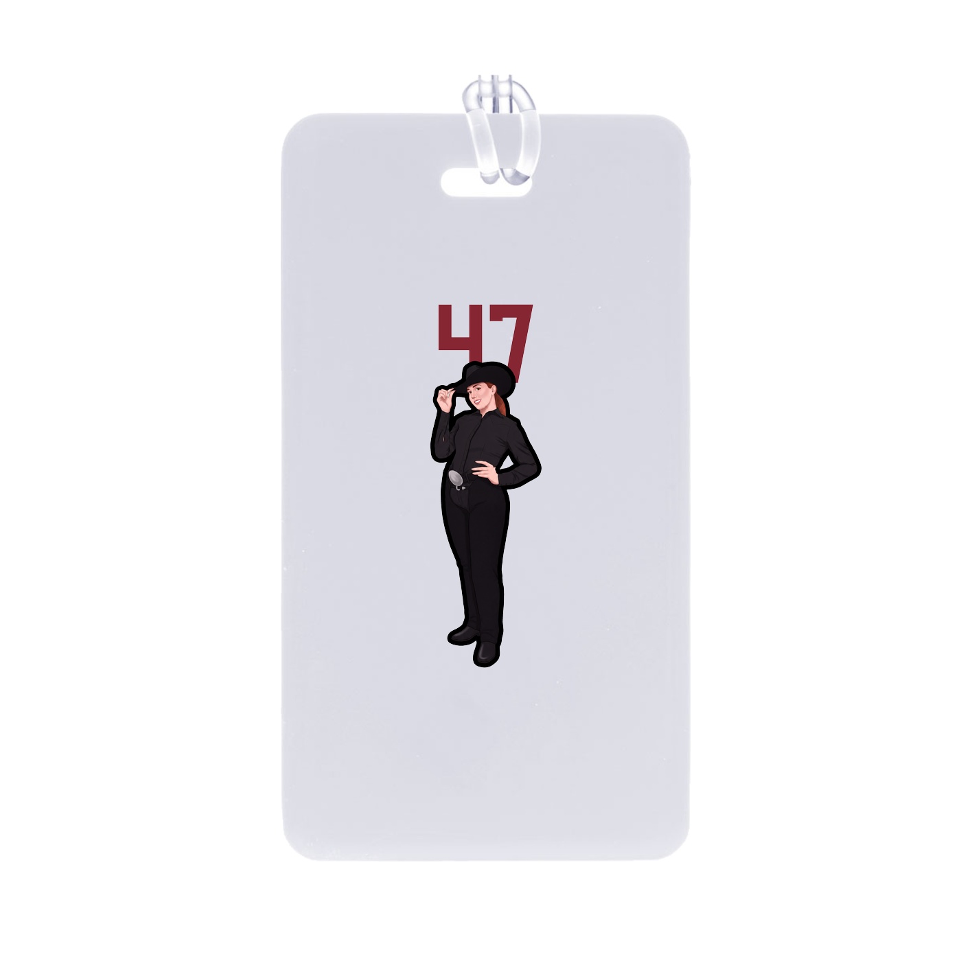 Bag Tag — Number Top in Classic