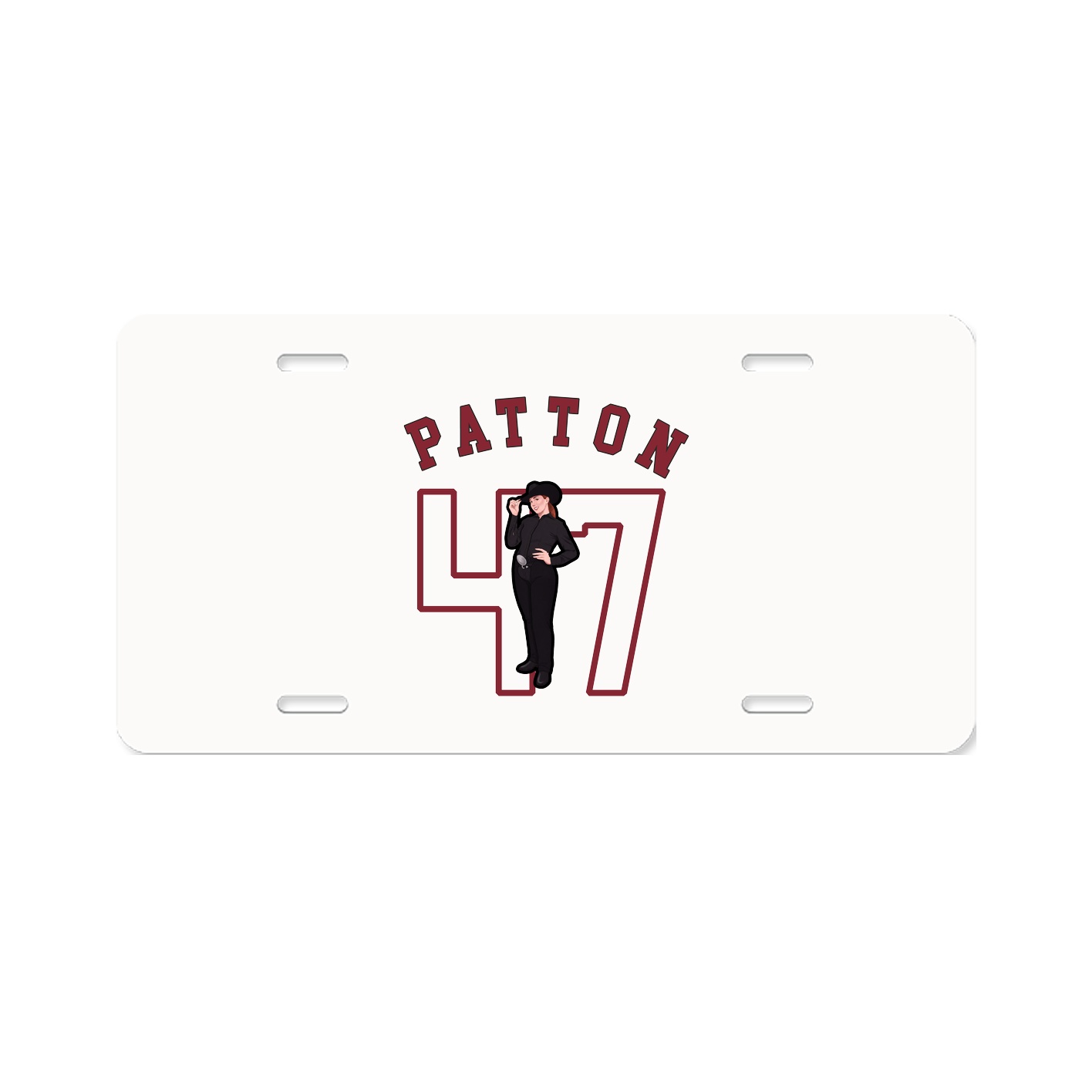 License Plate — Shirsey Arch in Classic