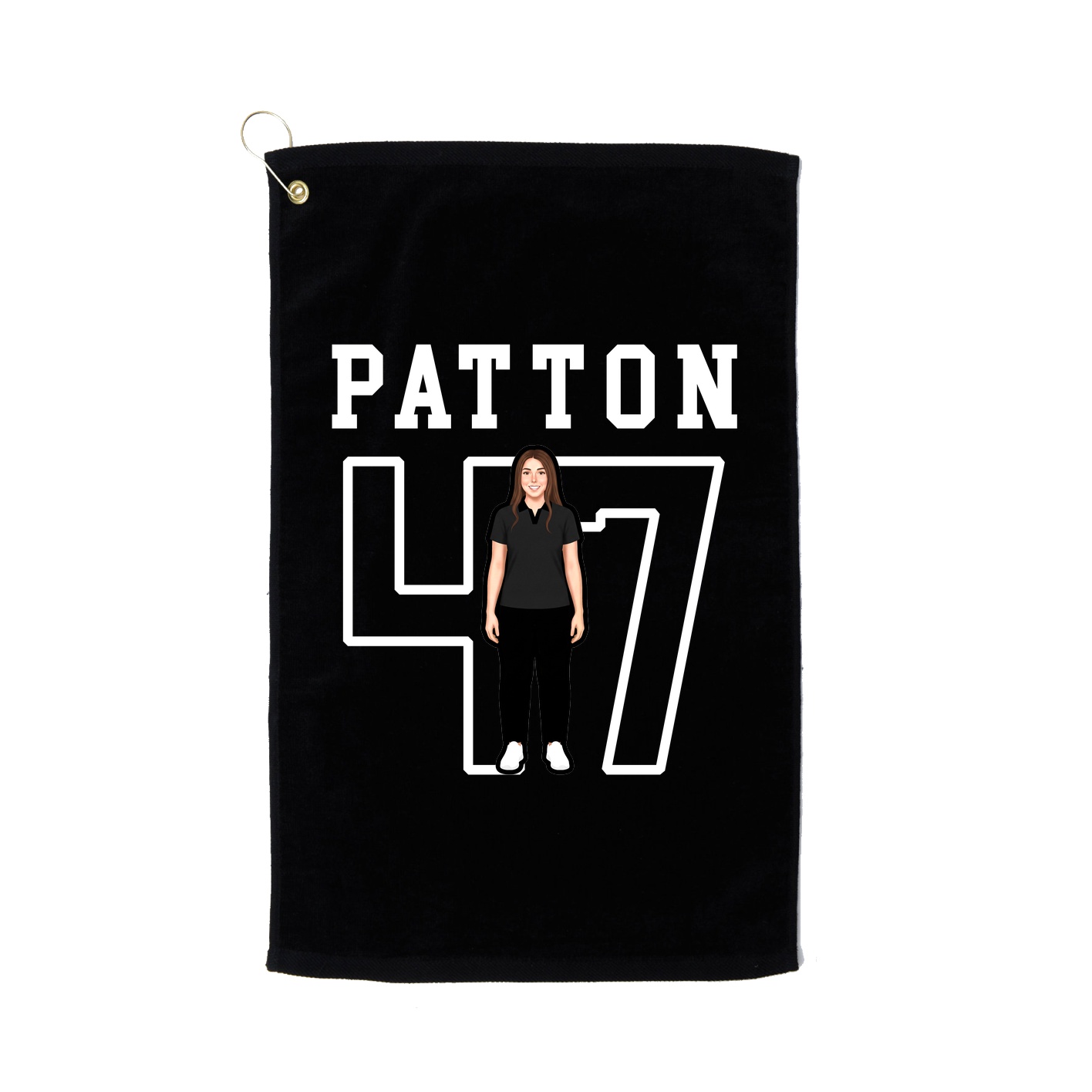 Golf Towel — Shirsey in Black