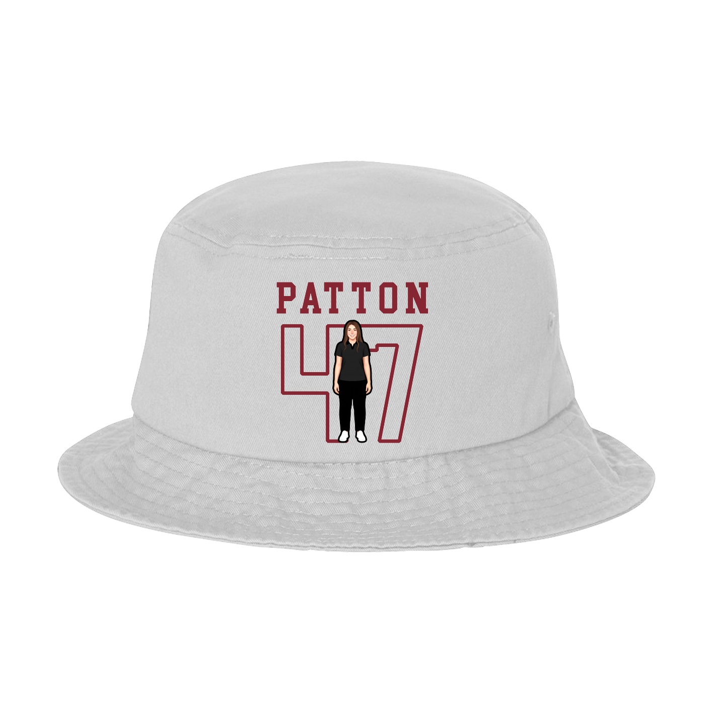 Bucket Cap — Shirsey in White