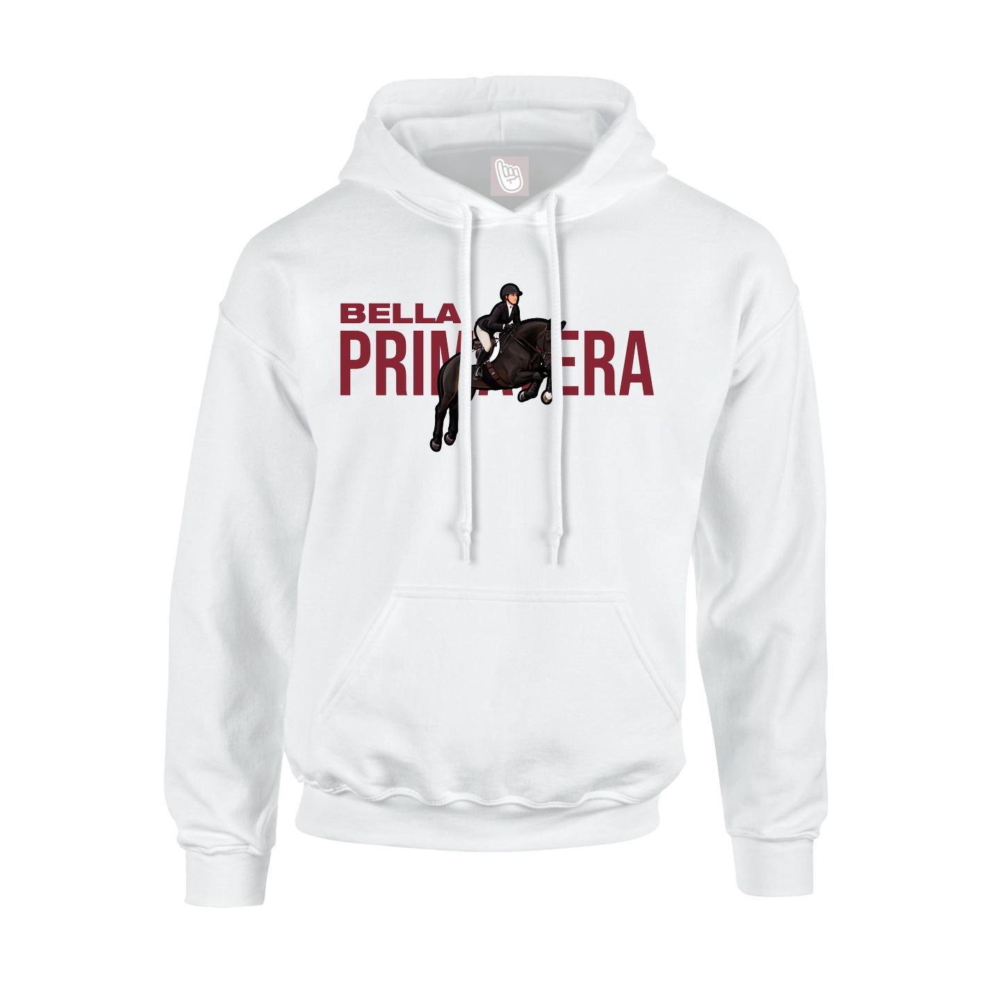 Hoodie — Player Name in White