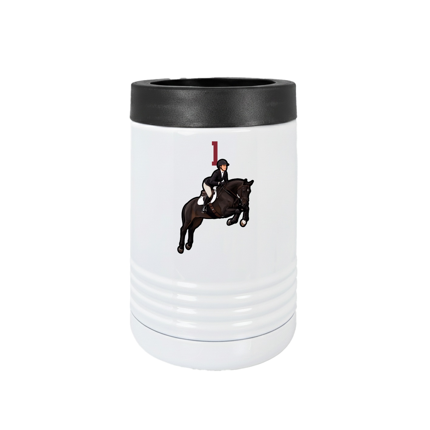 Beverage Holder — Number Top in White