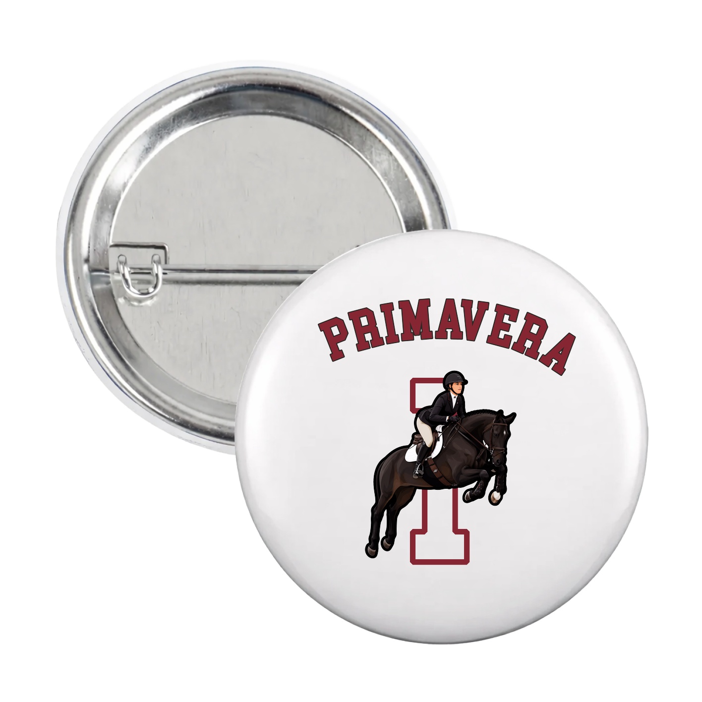 Game Day Button — Shirsey Arch in White