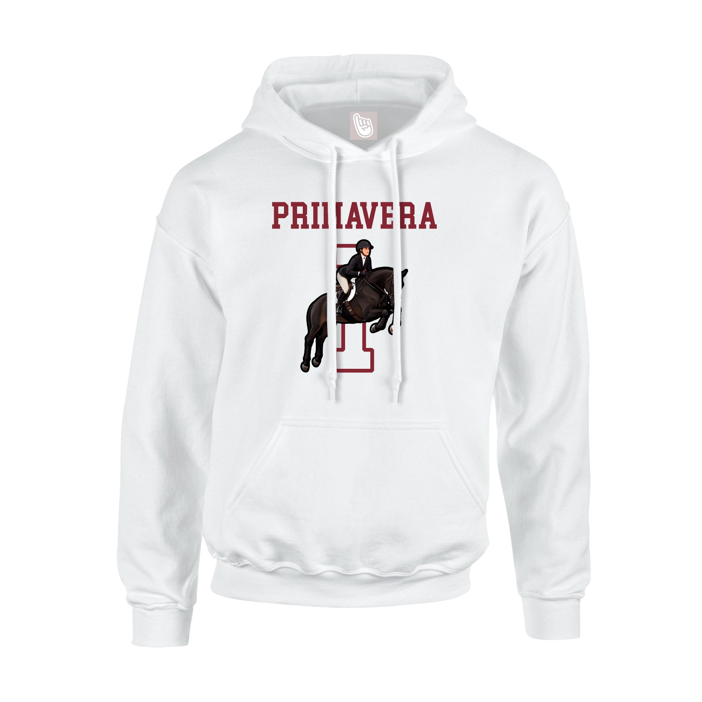 Youth Hoodie — Shirsey in White
