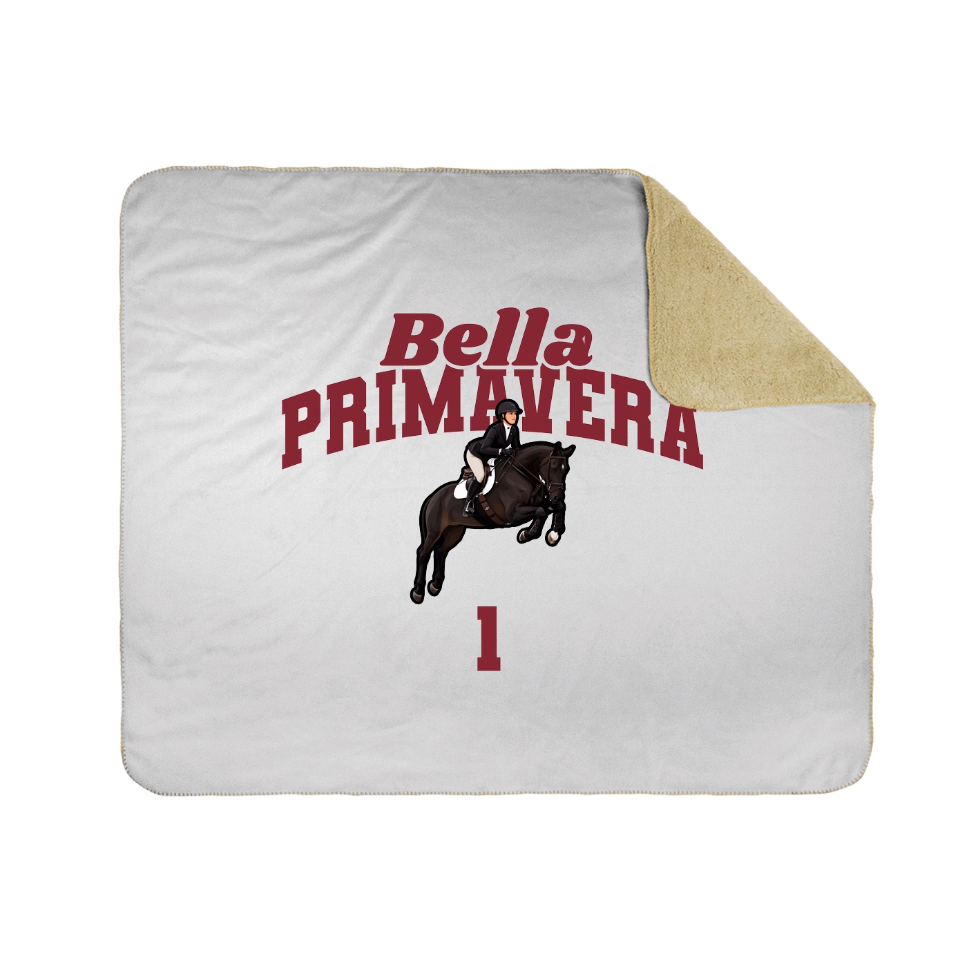 Throw Blanket — Signature Arch in White