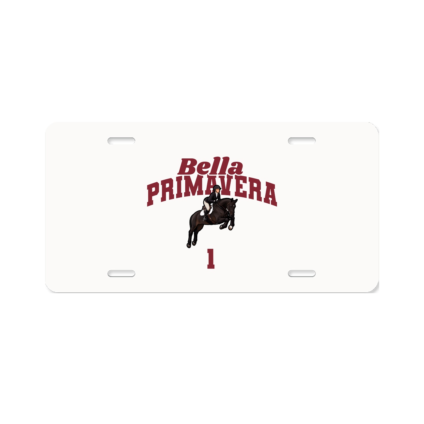 License Plate — Signature Arch in Classic
