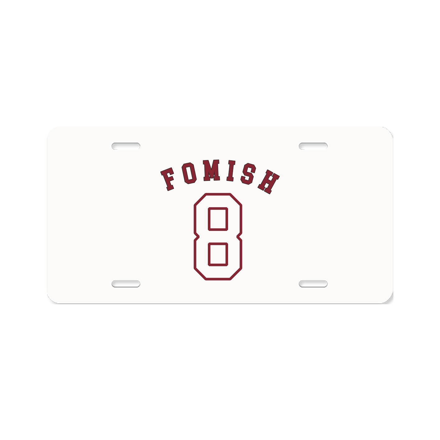 License Plate — Shirsey Arch in Classic