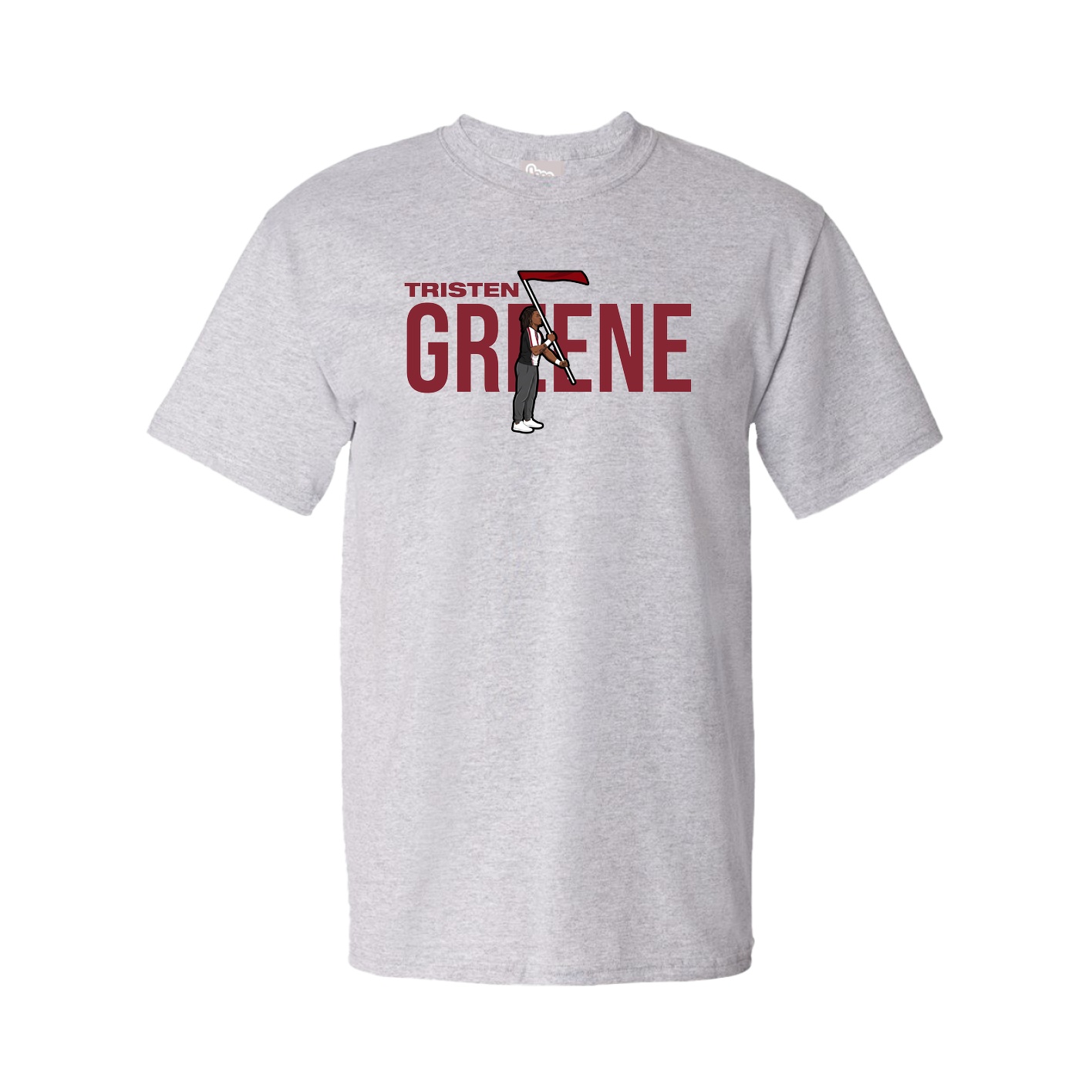 Youth Tee — Player Name in Grey