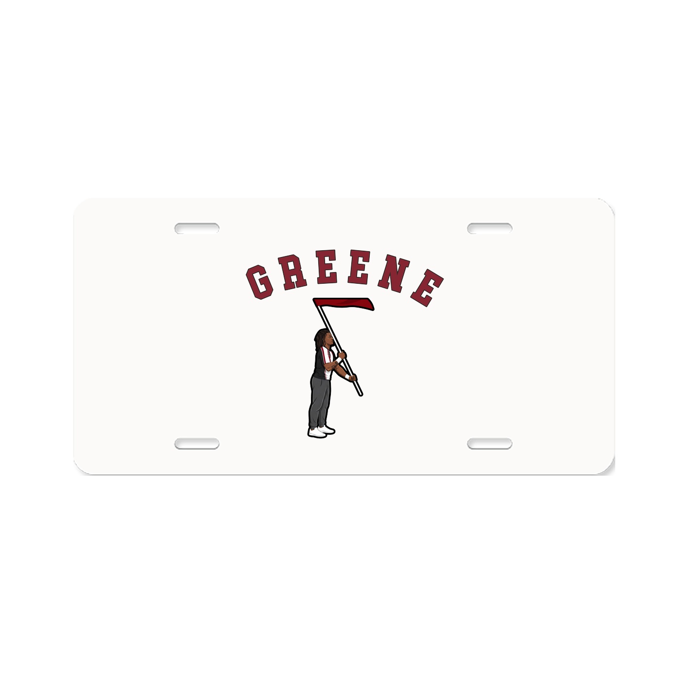 License Plate — Shirsey Arch in Classic