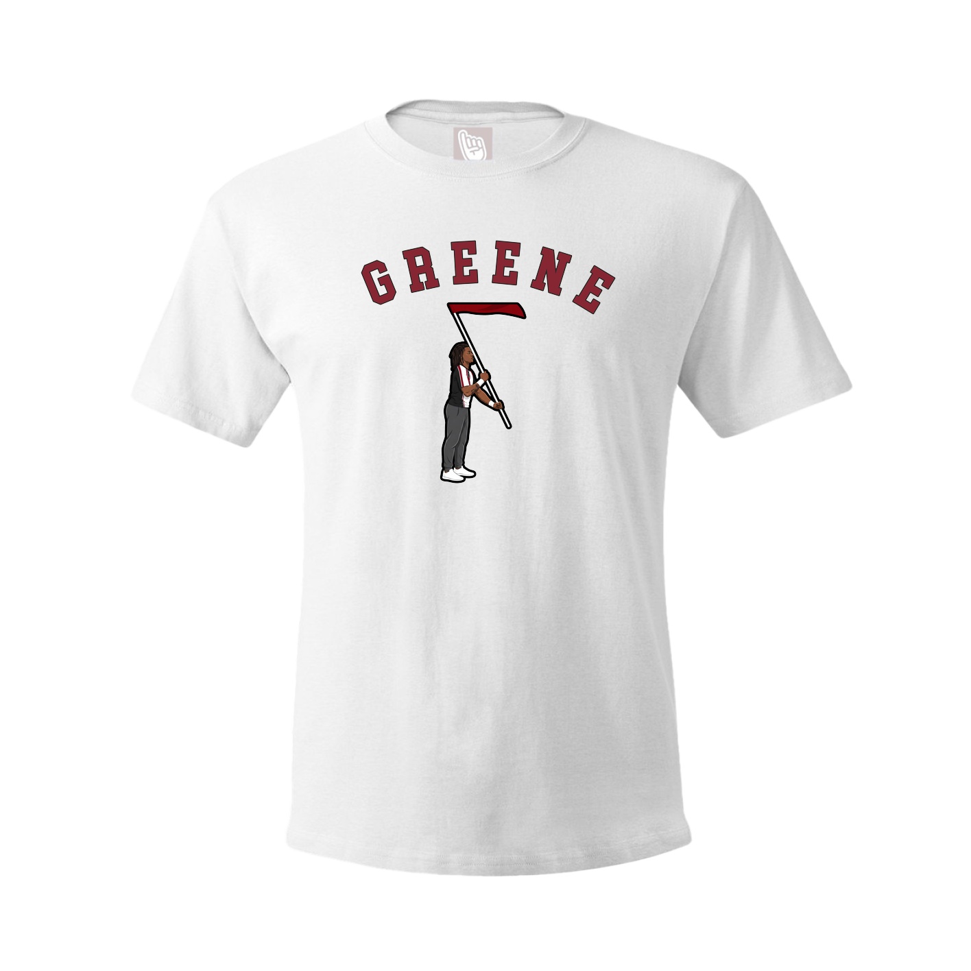 Tee — Shirsey Arch in White