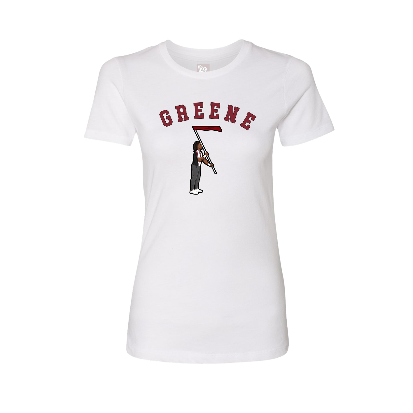 Womens Tee — Shirsey Arch in White