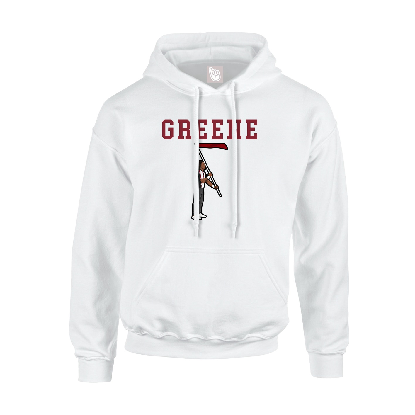 Youth Hoodie — Shirsey in White