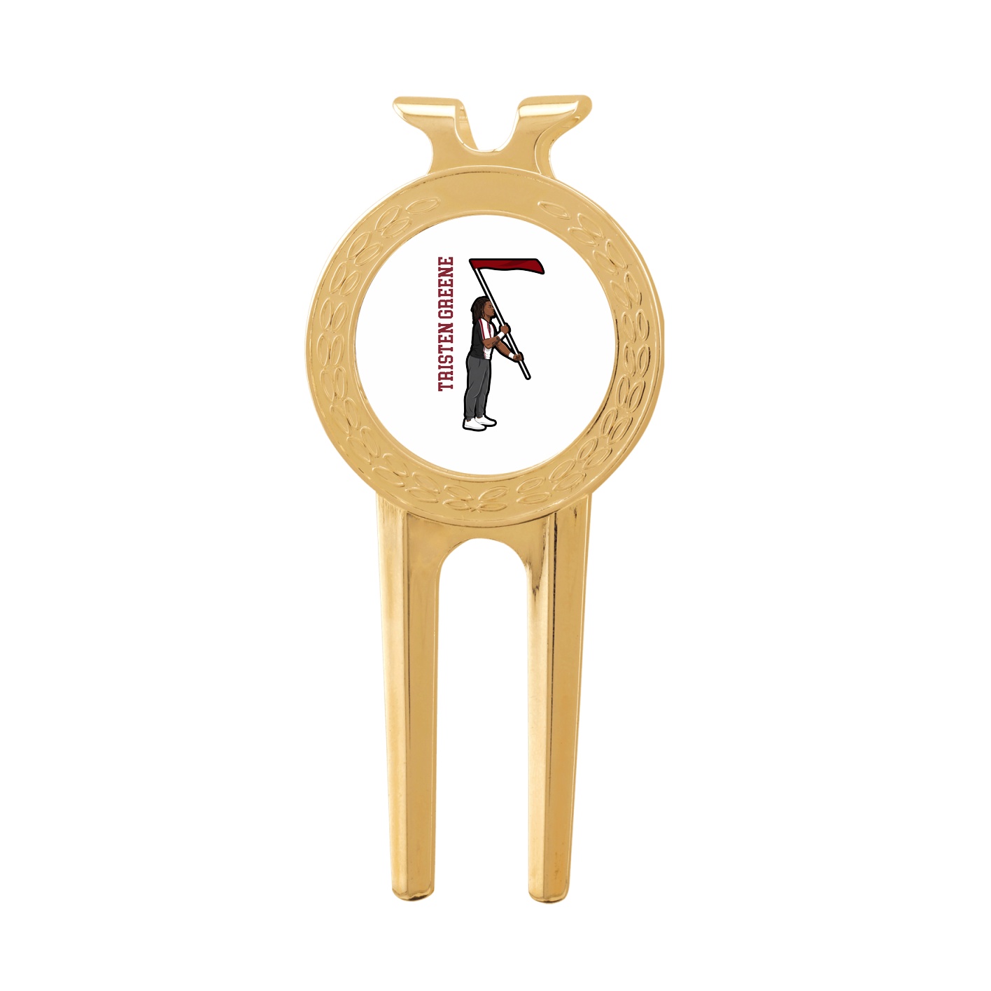 Divot Tool with Ball Marker — Name Vertical in Classic