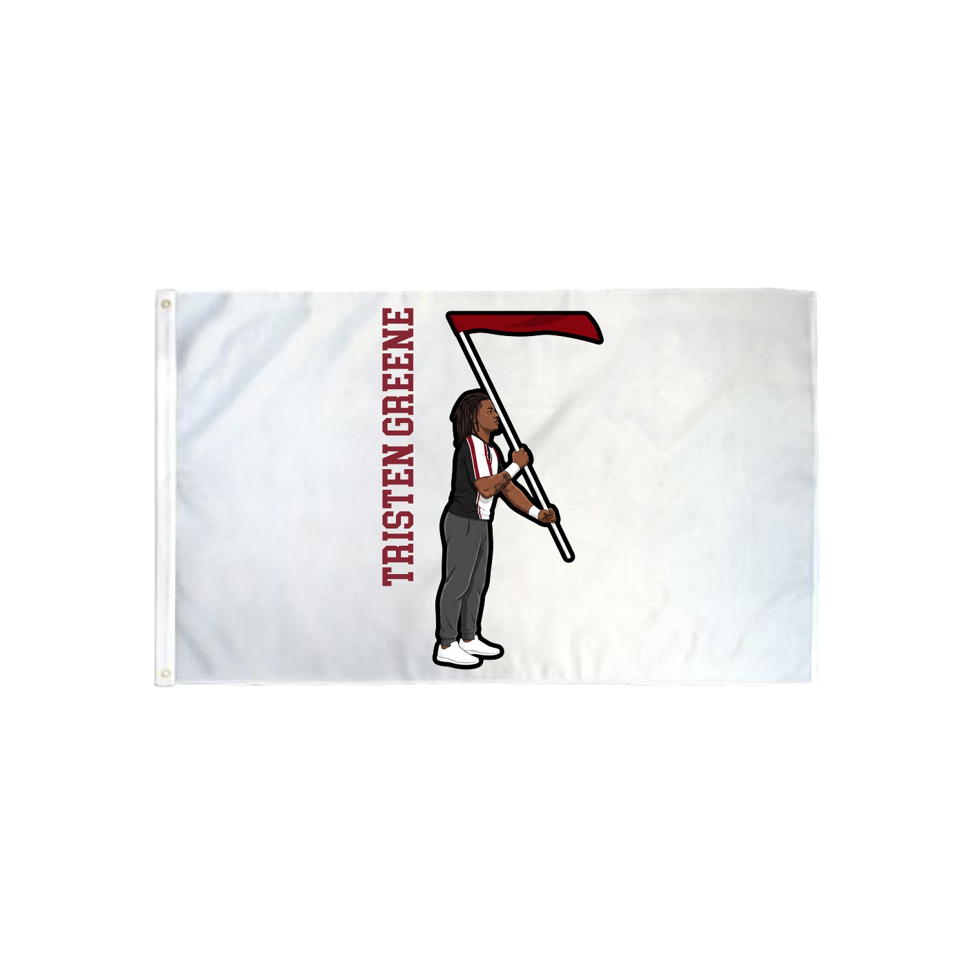 3x5 Flag — Name Vertical in Classic