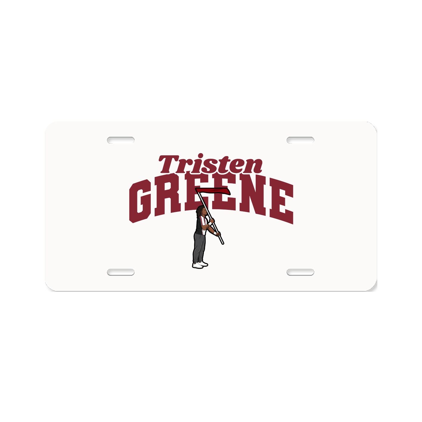 License Plate — Signature Arch in Classic
