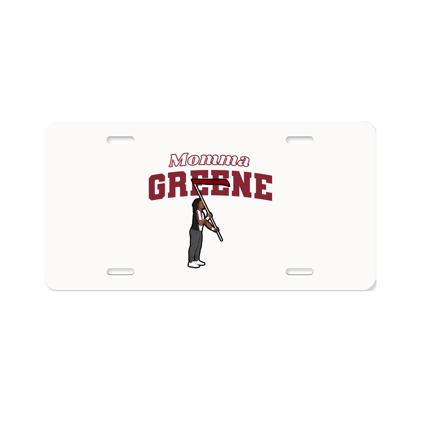 License Plate — Mothers Day Block in Classic