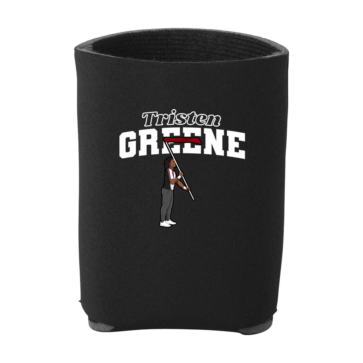 Can Holder — Name Arch in Black