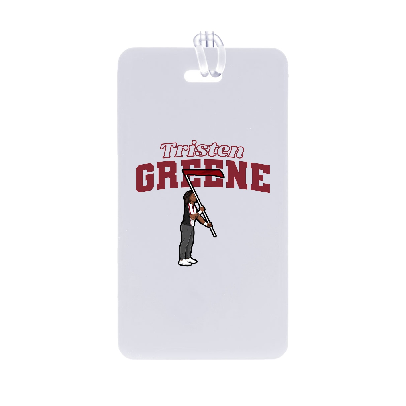 Bag Tag — Name Arch in Classic