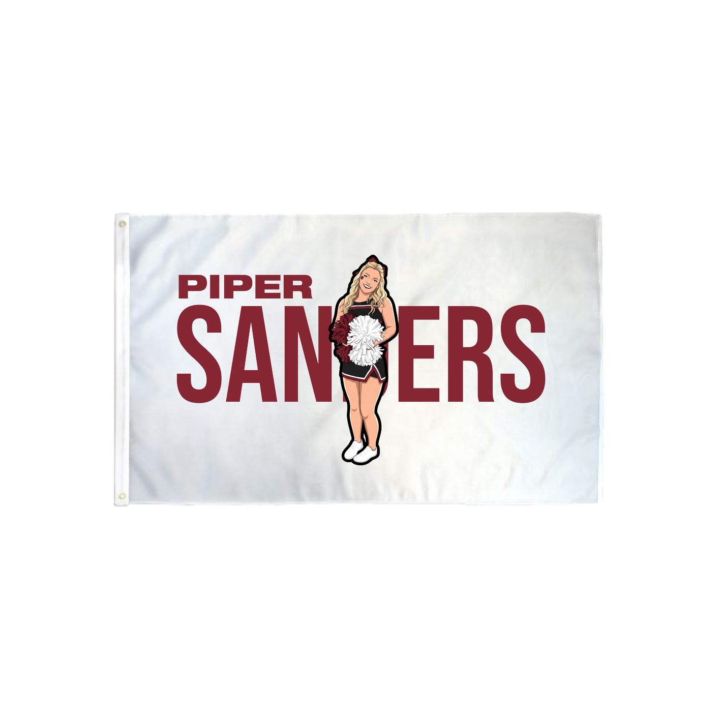 3x5 Flag — Player Name in Classic