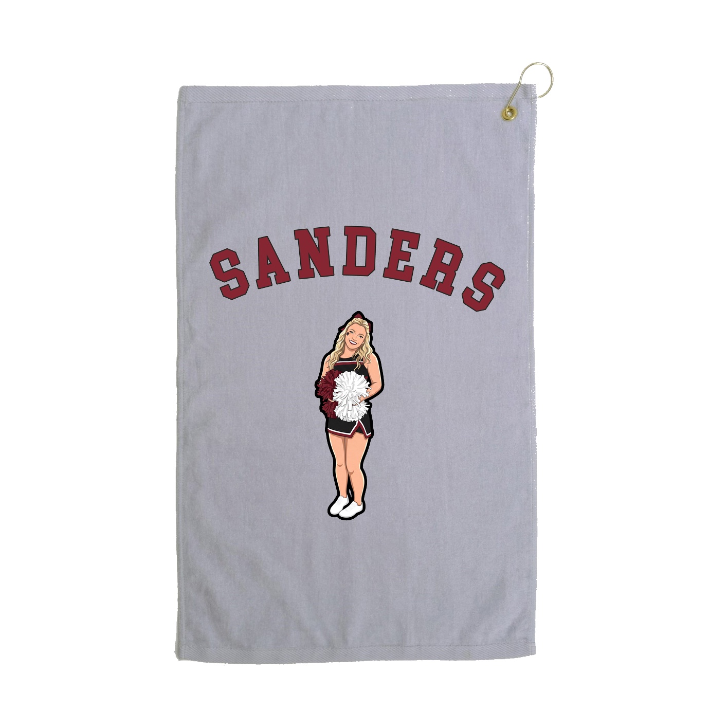 Golf Towel — Shirsey Arch in Grey