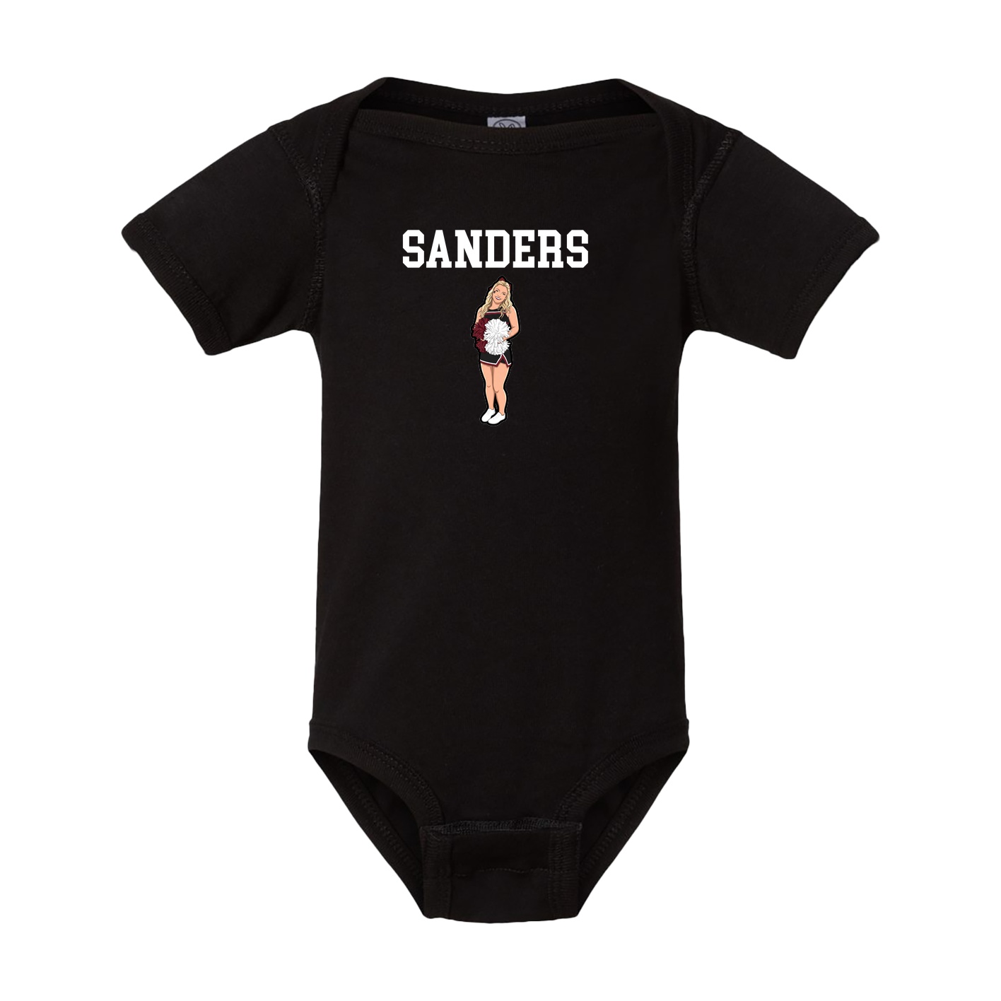 Baby Onesie — Shirsey in Black