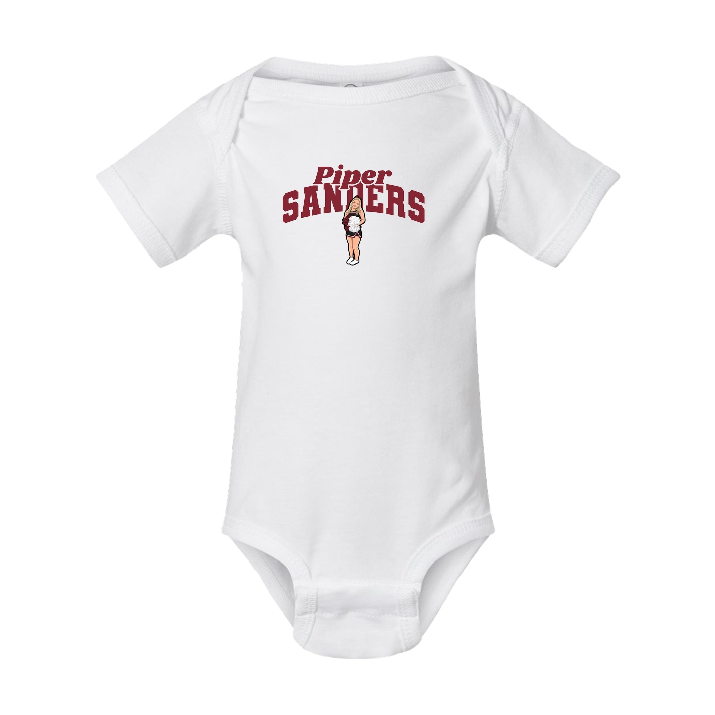Baby Onesie — Signature Arch in White
