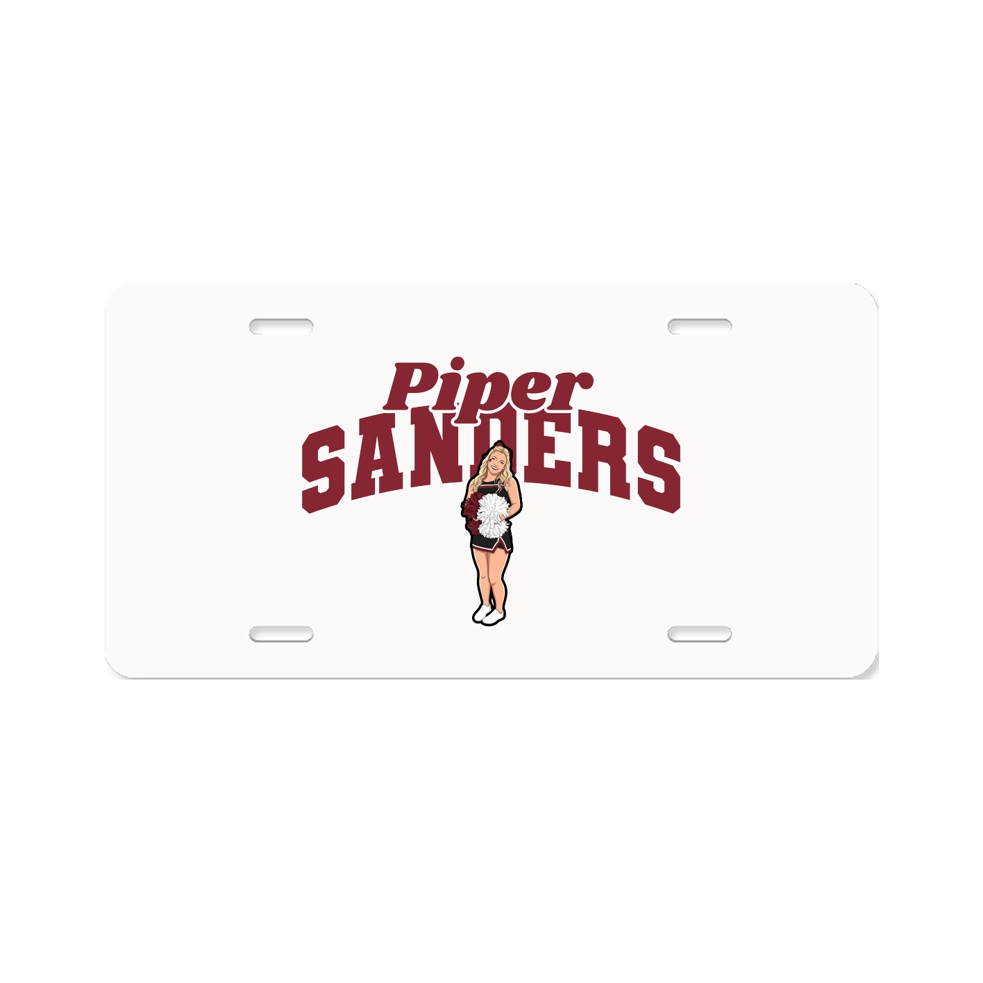 License Plate — Signature Arch in Classic