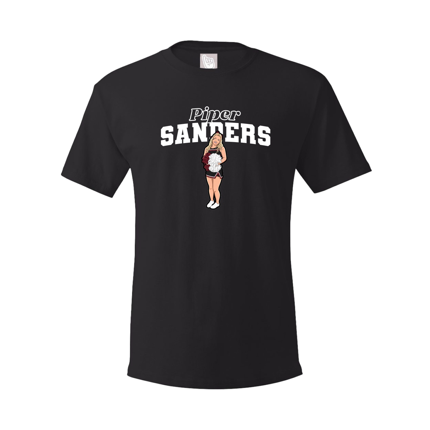 Tee — Name Arch in Black