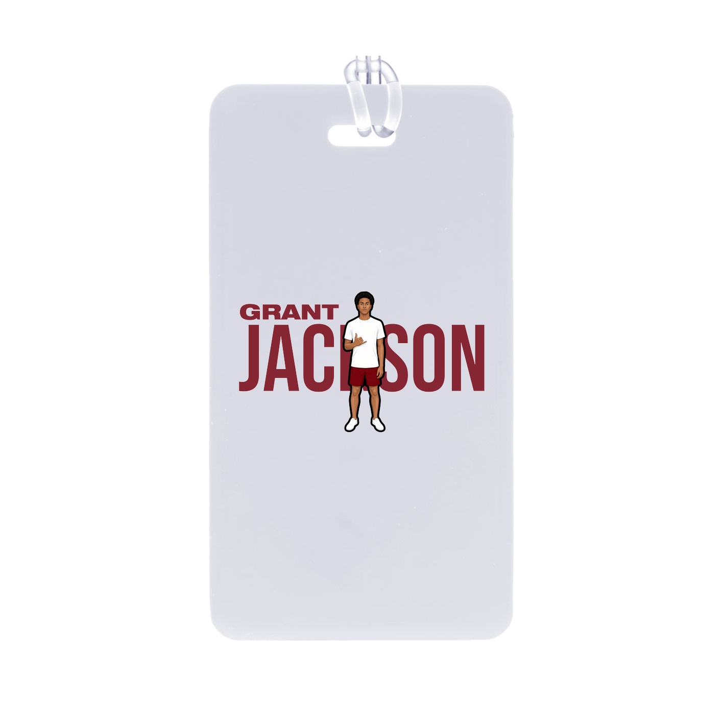 Bag Tag — Player Name in Classic