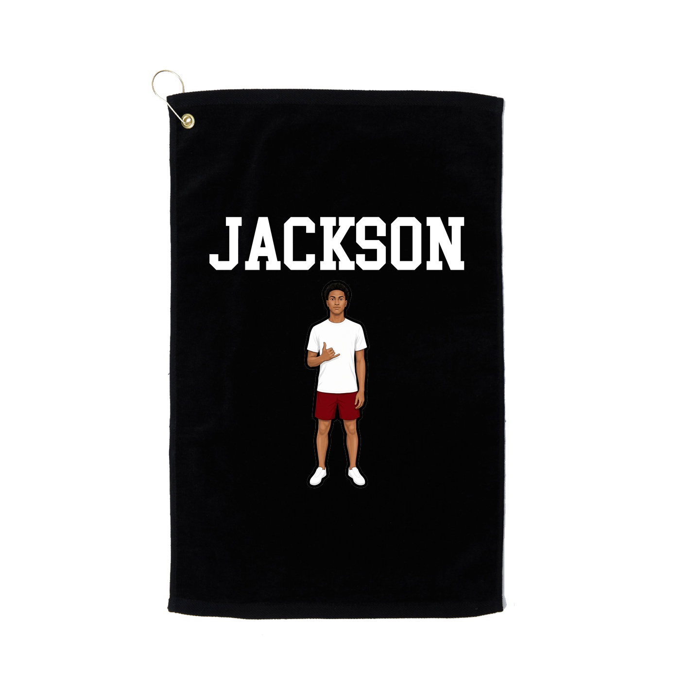 Golf Towel — Shirsey in Black