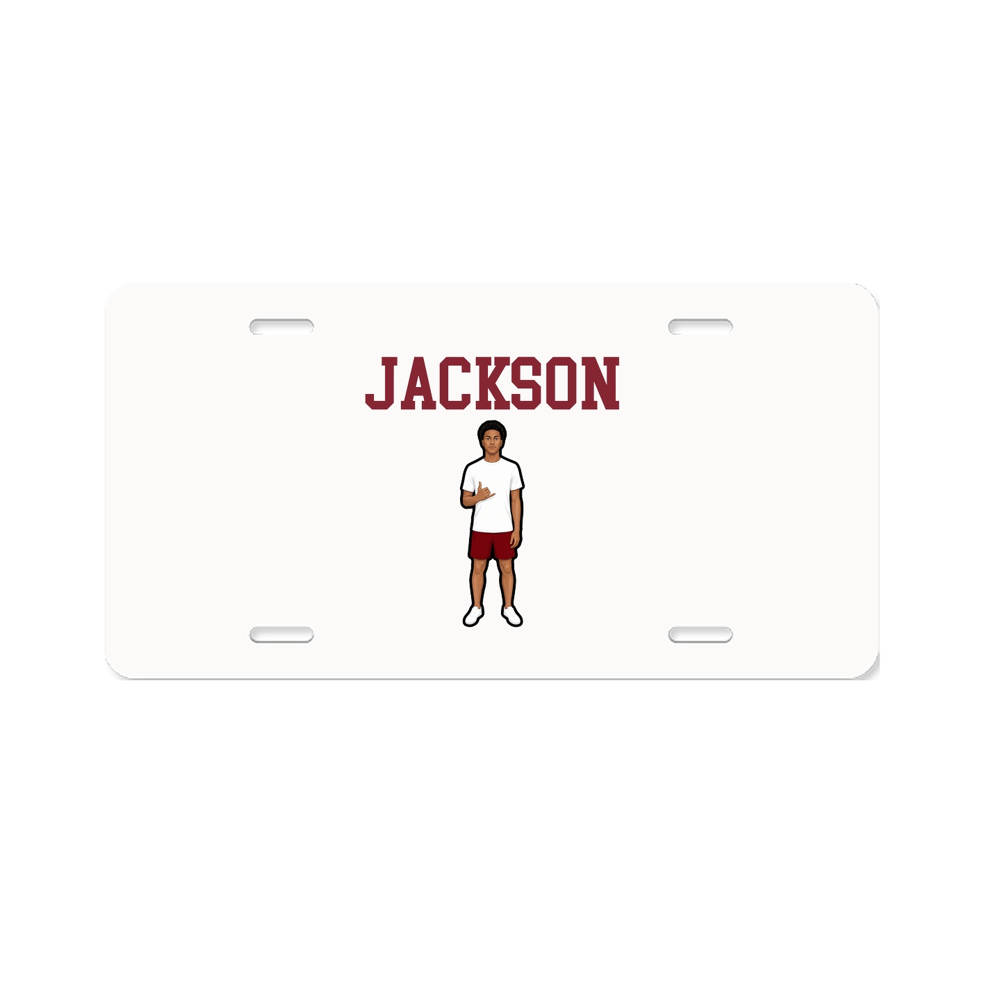 License Plate — Shirsey in Classic