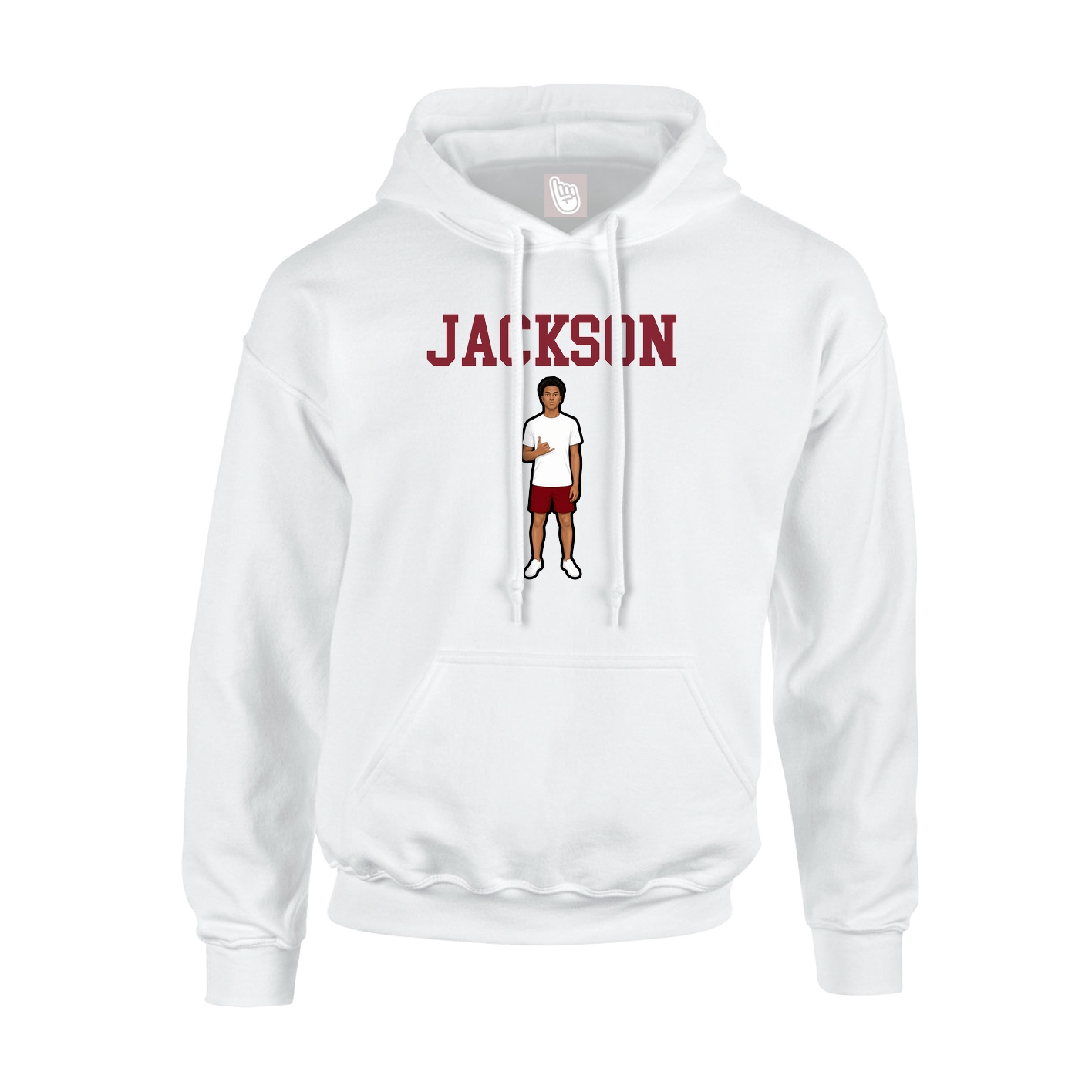 Youth Hoodie — Shirsey in White