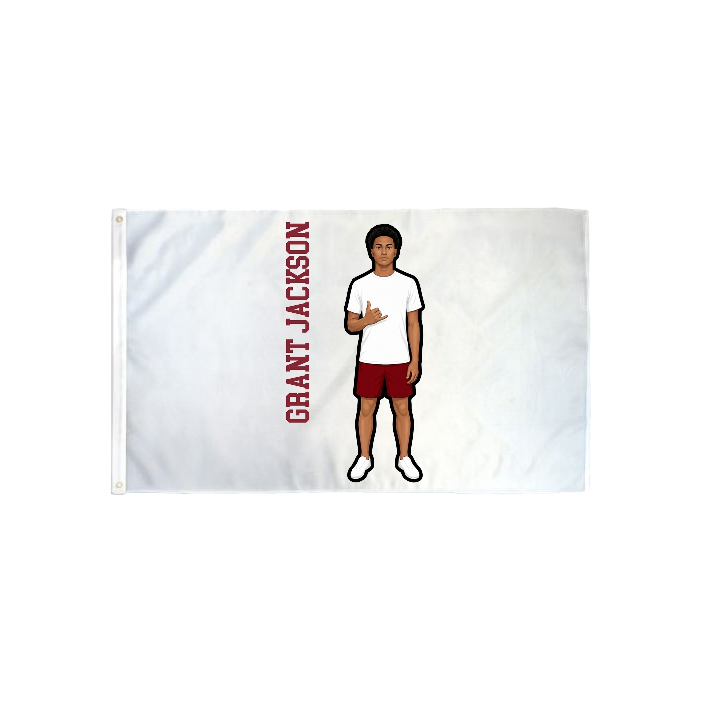 3x5 Flag — Name Vertical in Classic