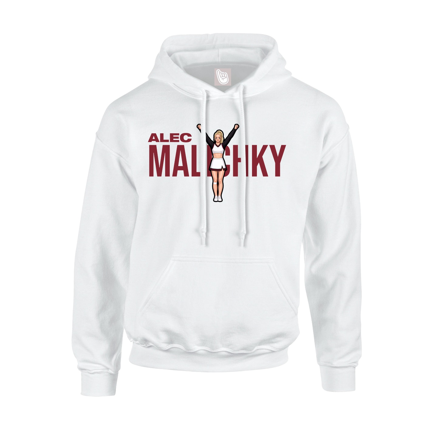 Hoodie — Player Name in White