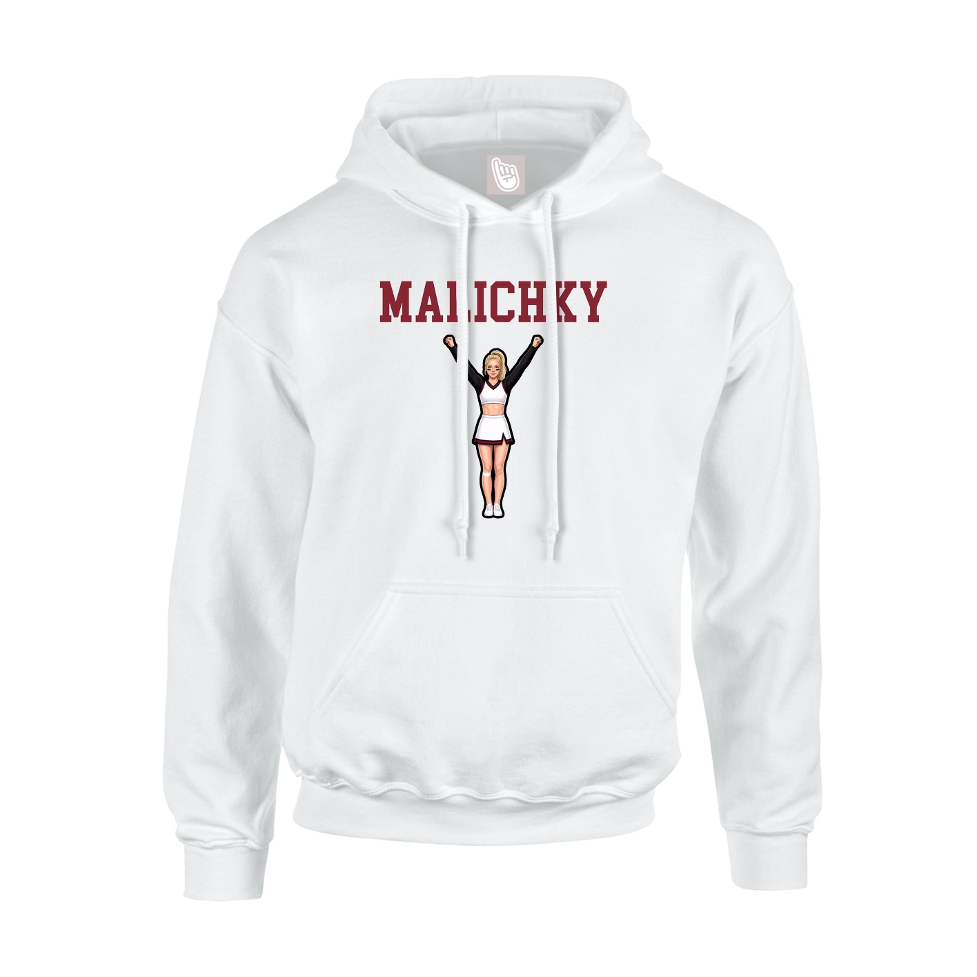 Youth Hoodie — Shirsey in White