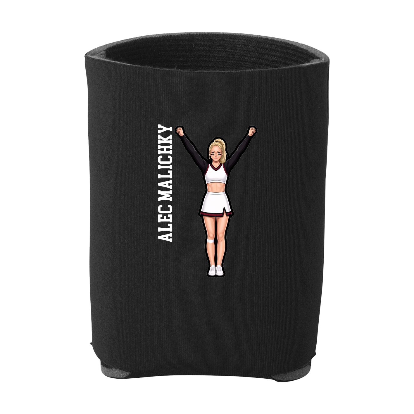 Can Holder — Name Vertical in Black