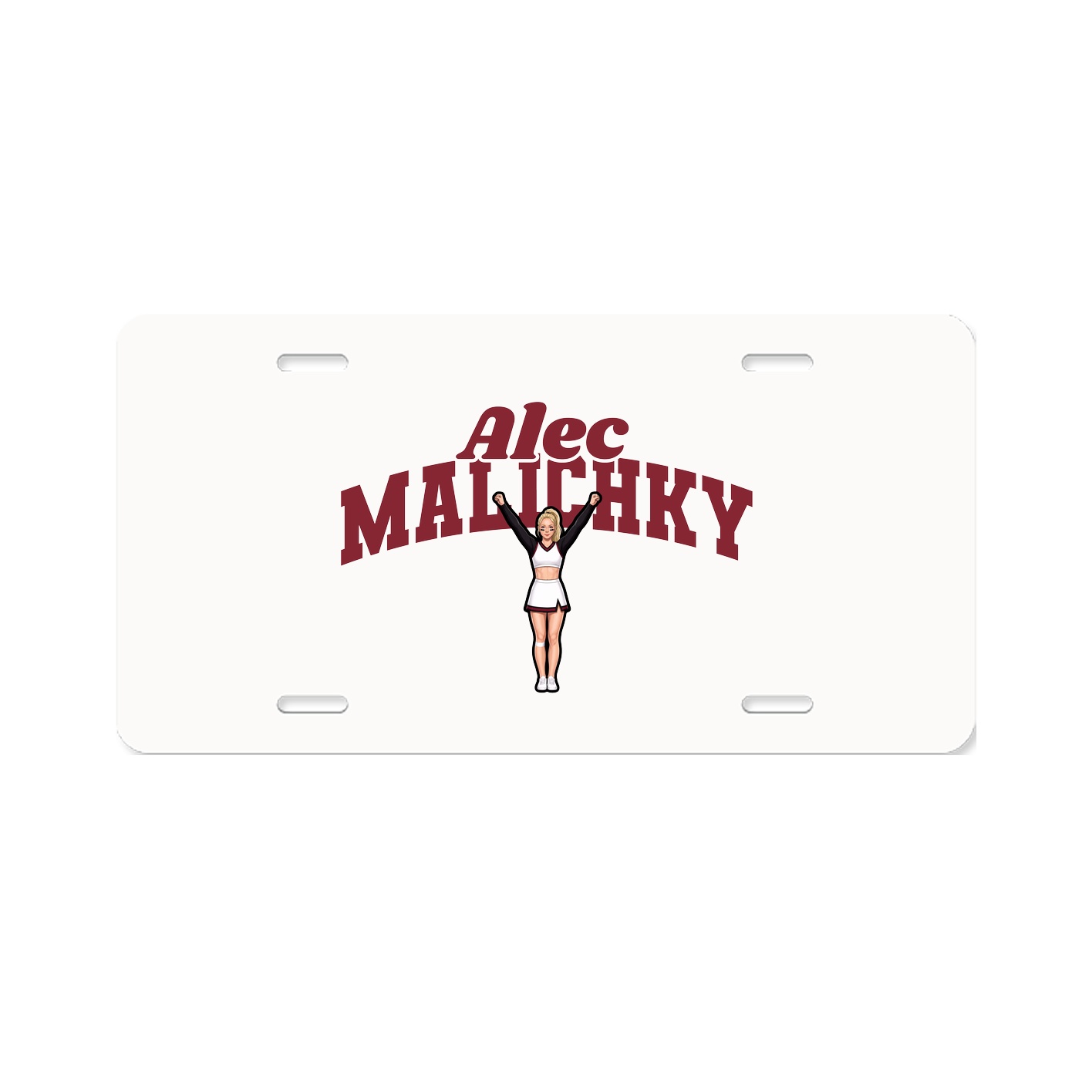 License Plate — Signature Arch in Classic