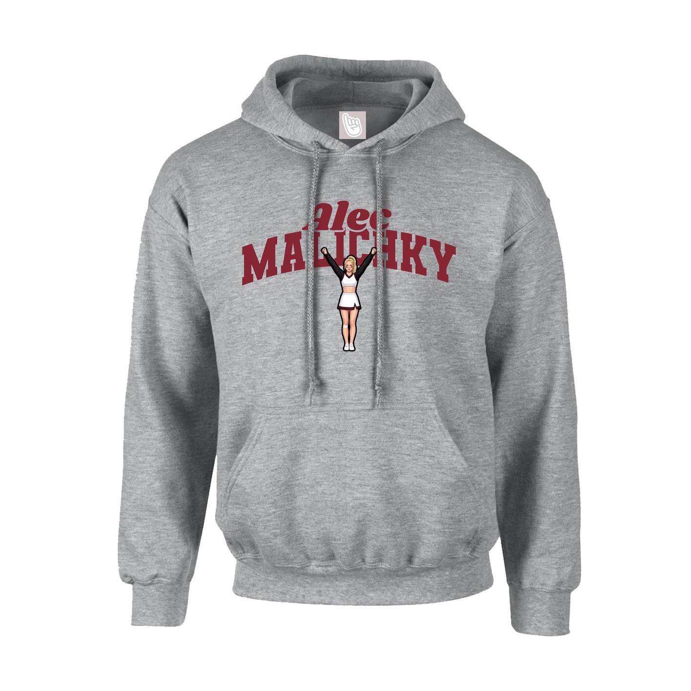 Hoodie — Signature Arch in Grey