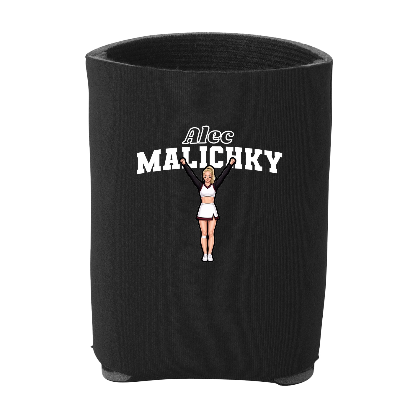 Can Holder — Name Arch in Black
