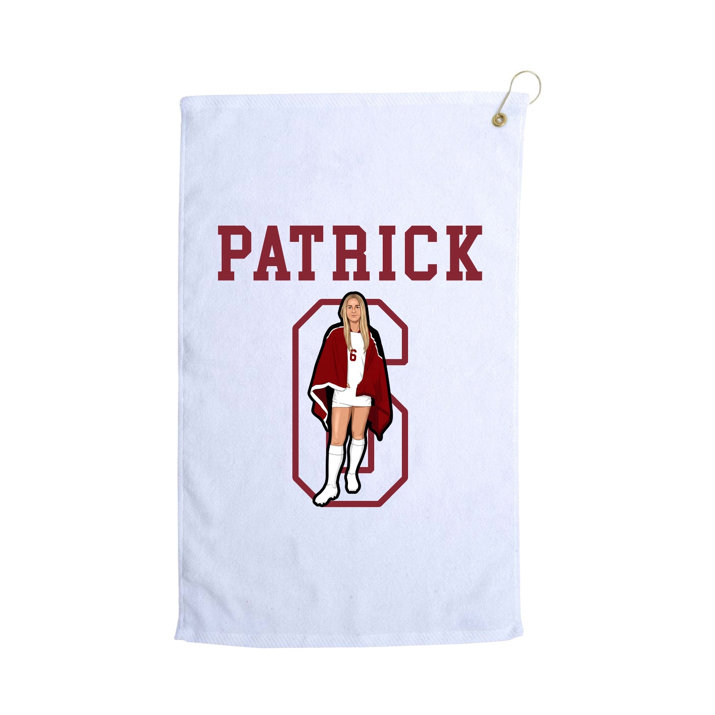 Golf Towel — Shirsey in White