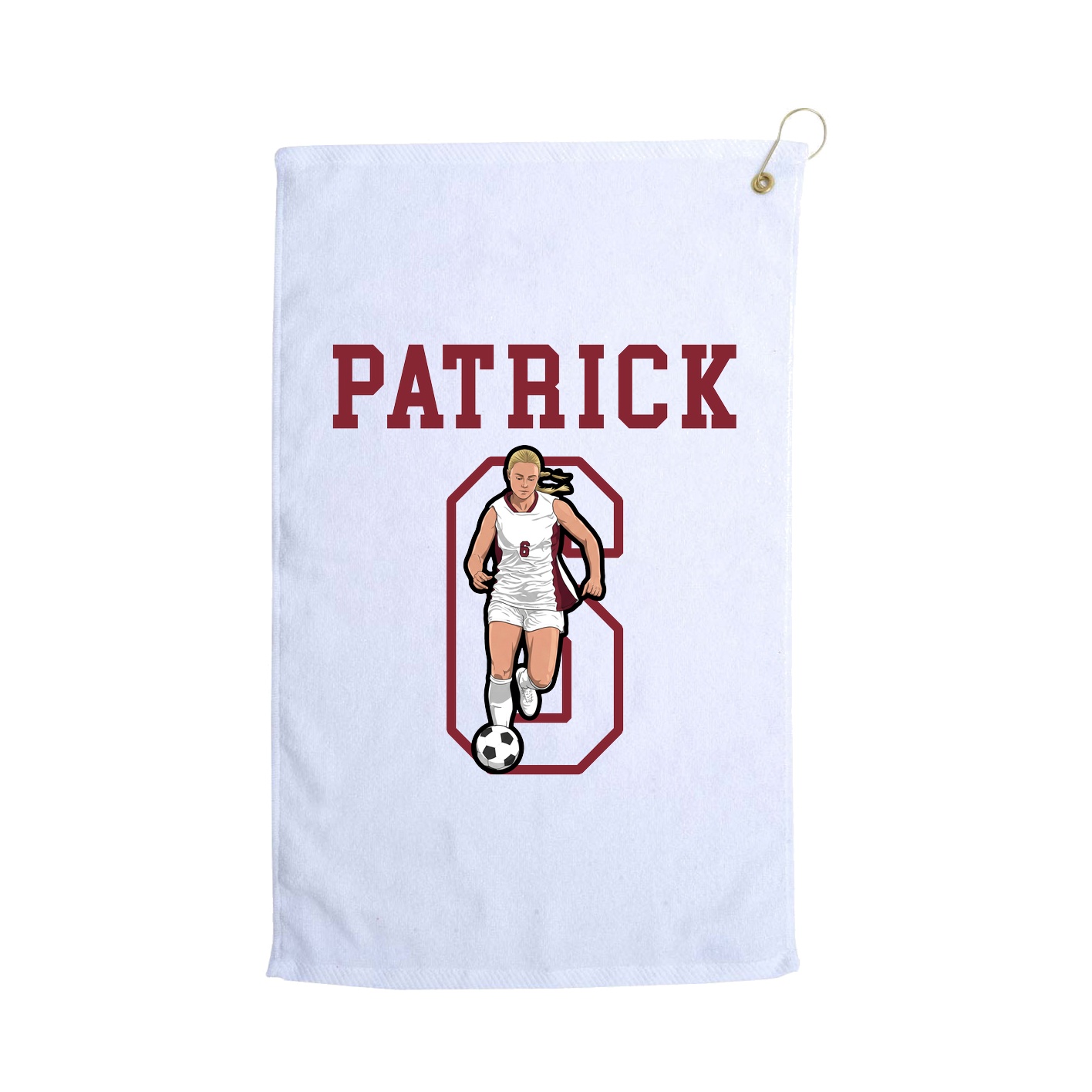 Golf Towel — Shirsey in White