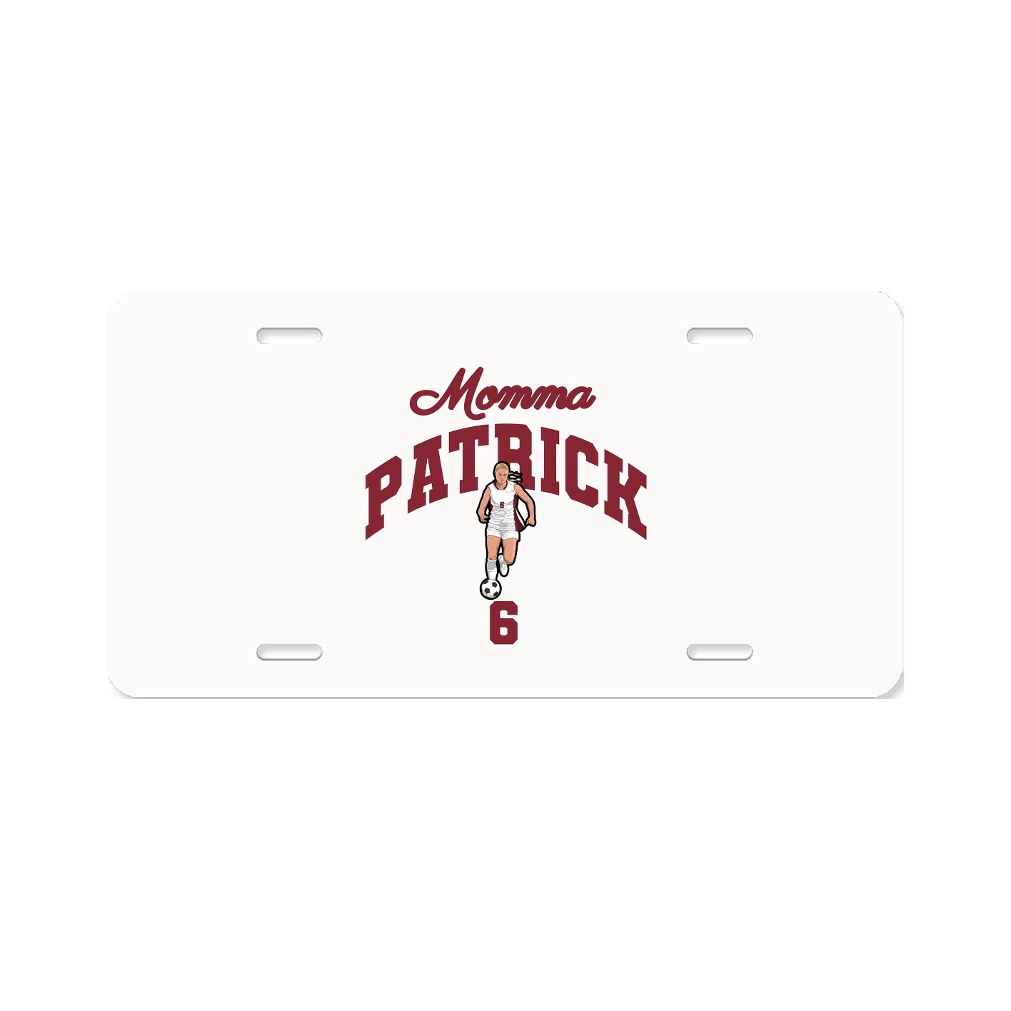 License Plate — Mothers Day Arch in Classic