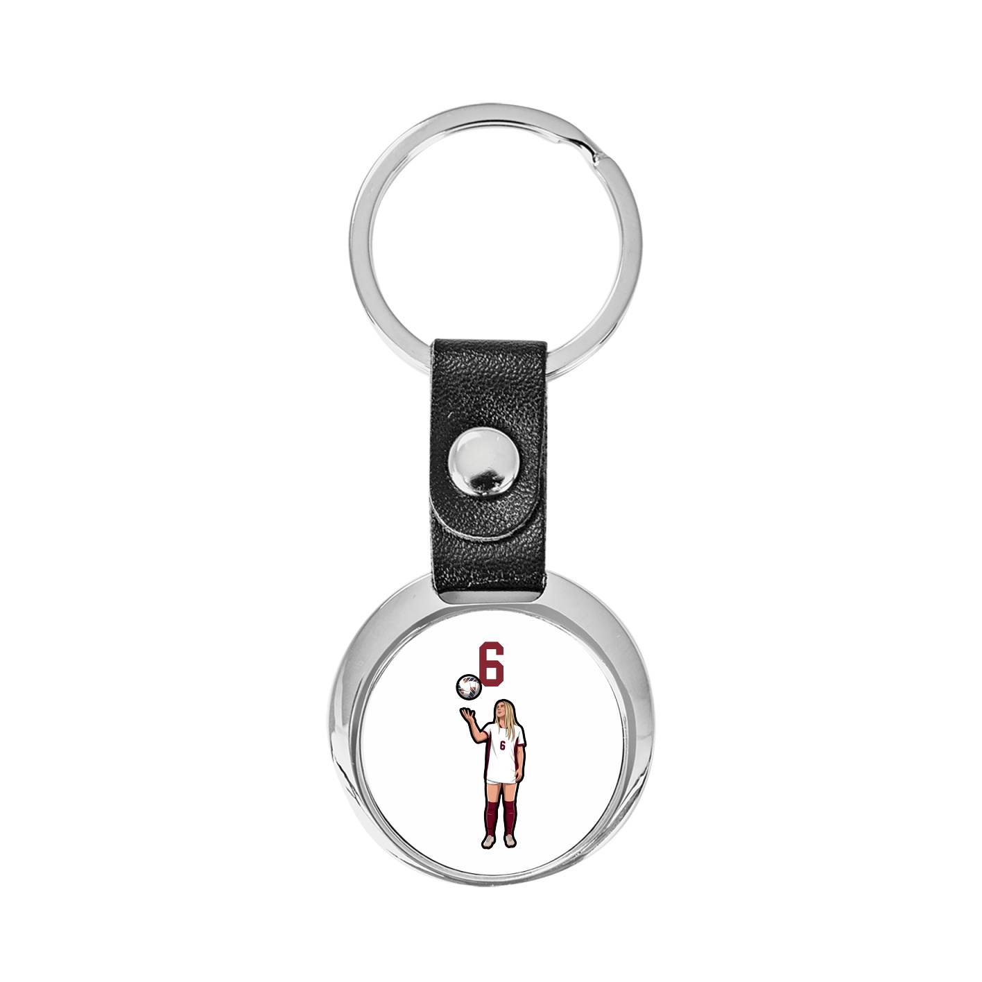 Key Chain — Number Top in Classic