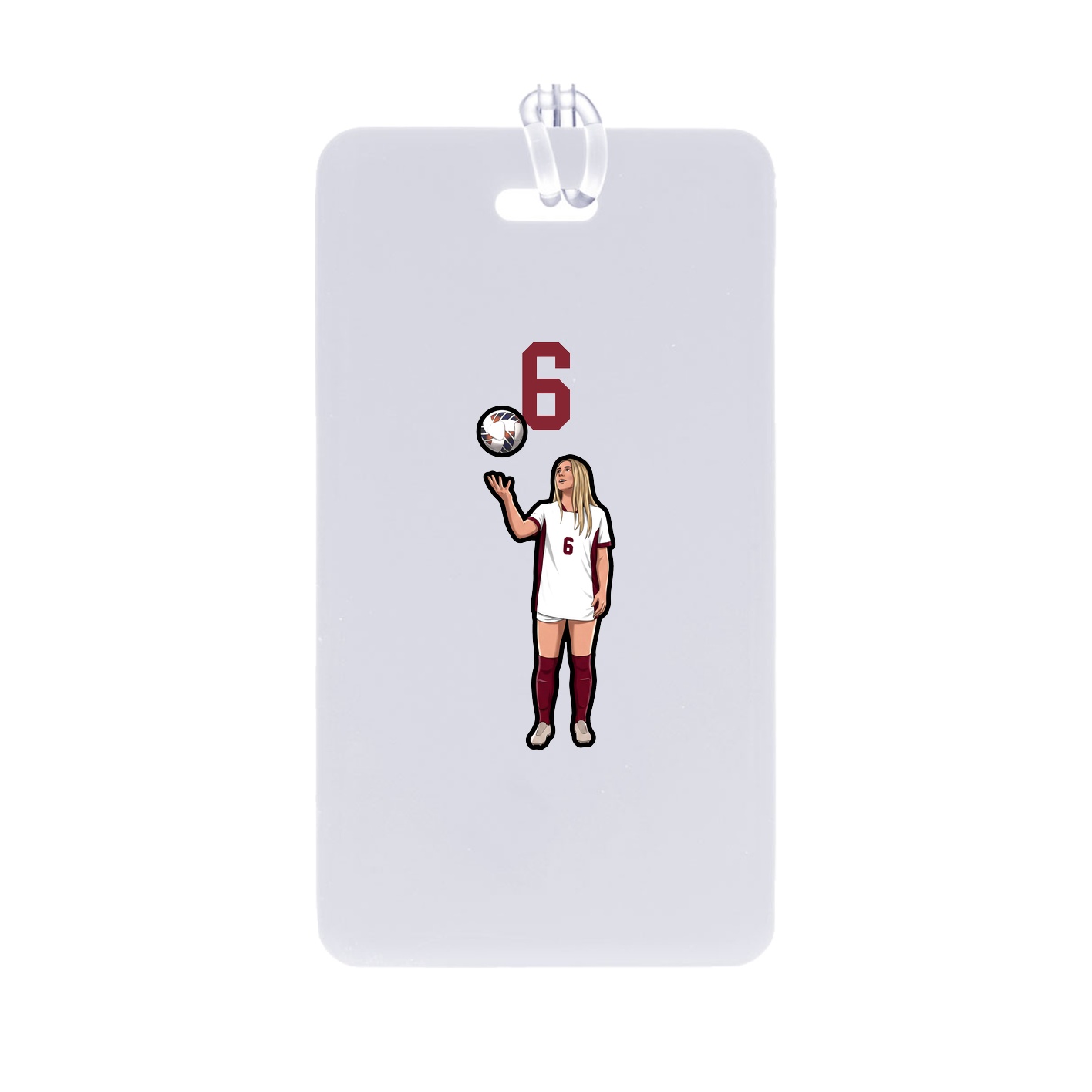 Bag Tag — Number Top in Classic