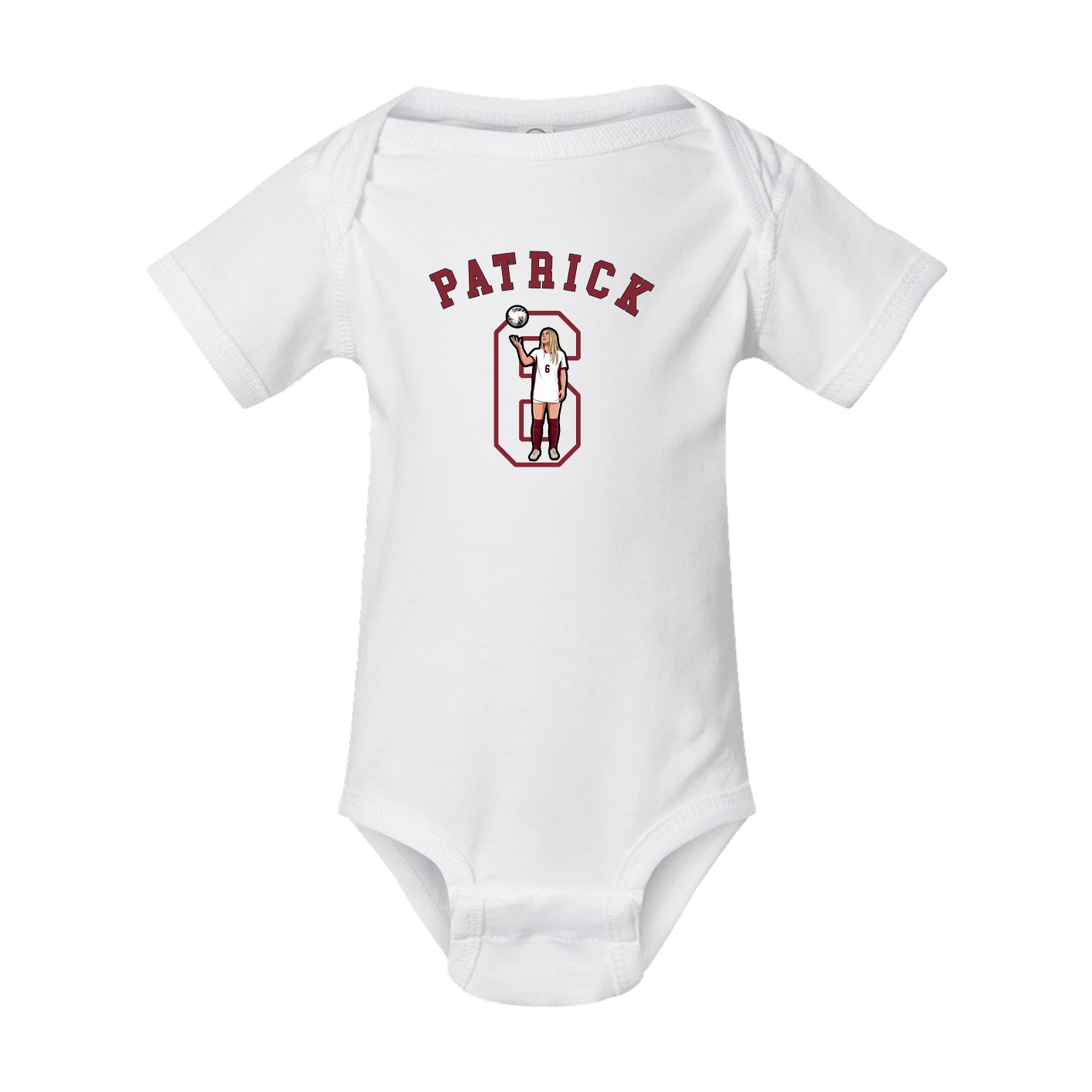 Baby Onesie — Shirsey Arch in White