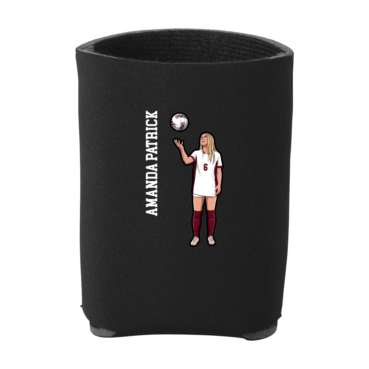 Can Holder — Name Vertical in Black
